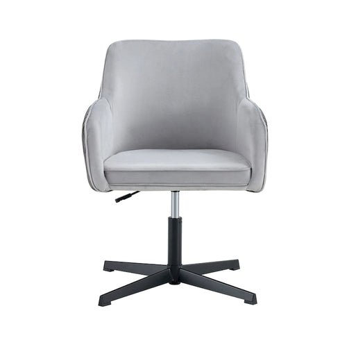 Chaise de Bureau Pivotante Moderne Gris Foncé Antique 25.6