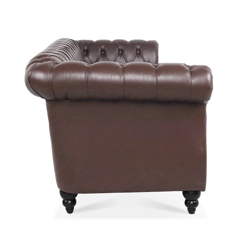 Canapés Naro Mid-Century 84 Modernes 3 Places Chesterfield par