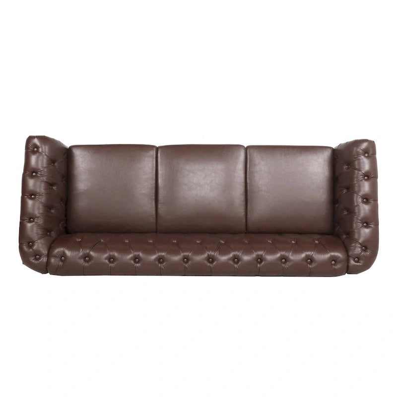 Canapés Naro Mid-Century 84 Modernes 3 Places Chesterfield par