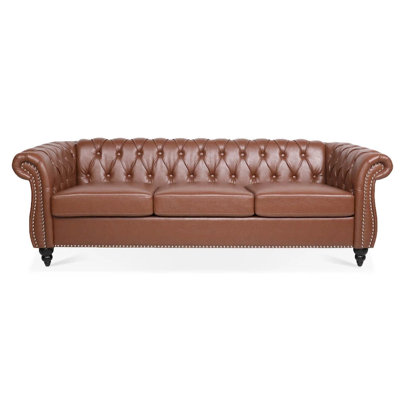 Canapés Naro Mid-Century 84 Modernes 3 Places Chesterfield par