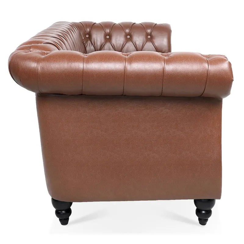 Canapés Naro Mid-Century 84 Modernes 3 Places Chesterfield par