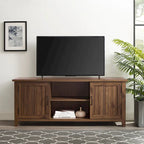 Meuble TV avec portes rainurées de 58 pouces Middlebrook Wind Gap