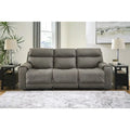 Signature Design by   Starbot Gray 3-Piece Power Reclining Sofa - 101W x 42D x 42H
