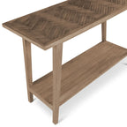 Table console en manguier massif Minett de Steve Silver