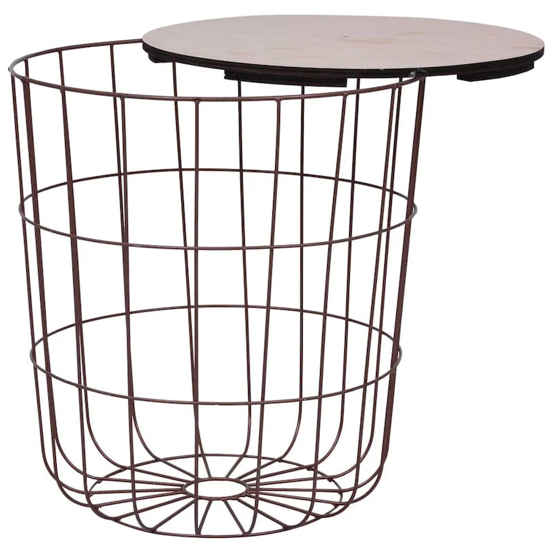 vidaXL Table basse cuivre 15,6 MDF