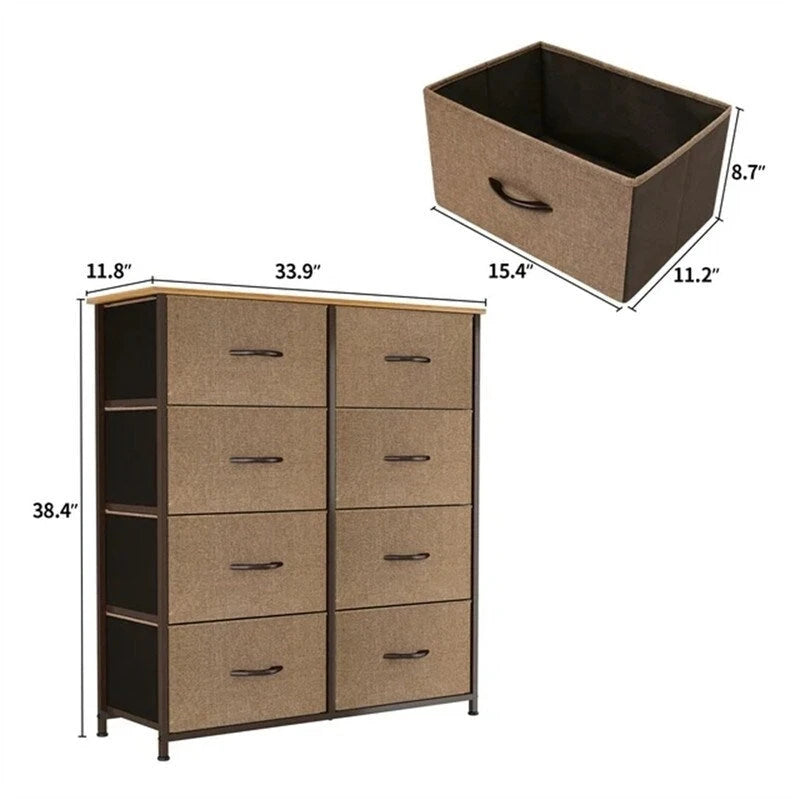 Commode de rangement avec