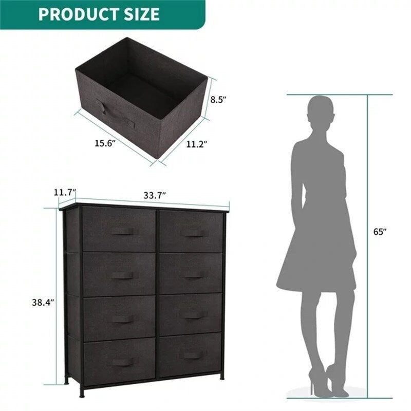 Commode de rangement avec