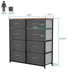 Commode de rangement avec