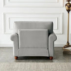 Canapé capitonné avec rangement | Beige et gris | 1/2/3 places
