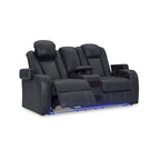 Causeuse inclinable motorisée avec console Signature Design by Fyne-Dyme - 74 po L x 43 po P x 43 po H