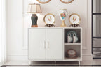 Buffet de cuisine 2 portes 2 étagères - 15P x 41,7L x 32,6H
