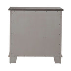 Meuble d'appoint River Place Riverstone blanc et tabac