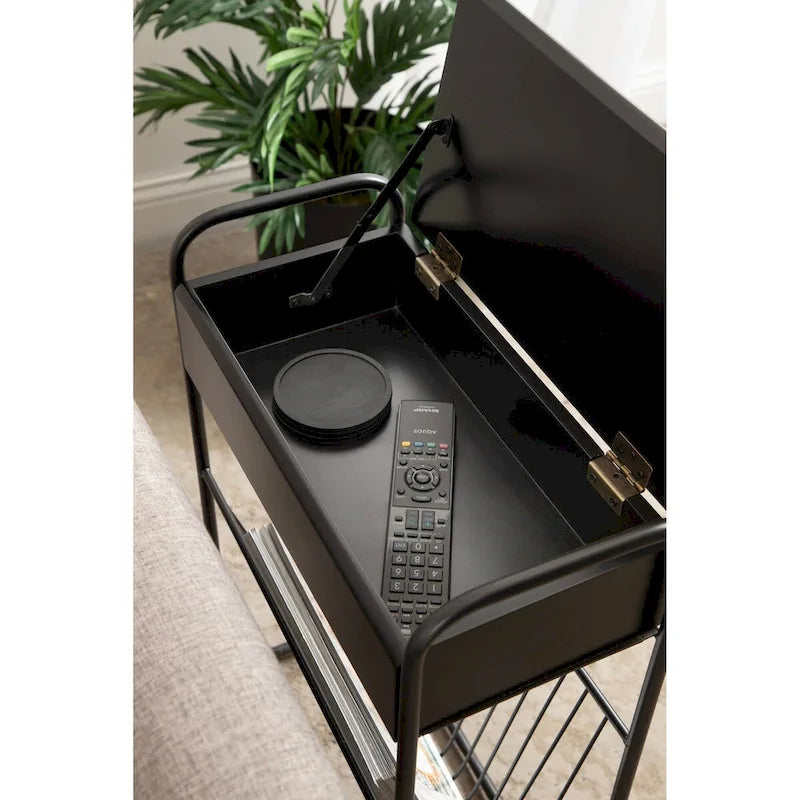 Table d'appoint étroite Kura - 19x9x26