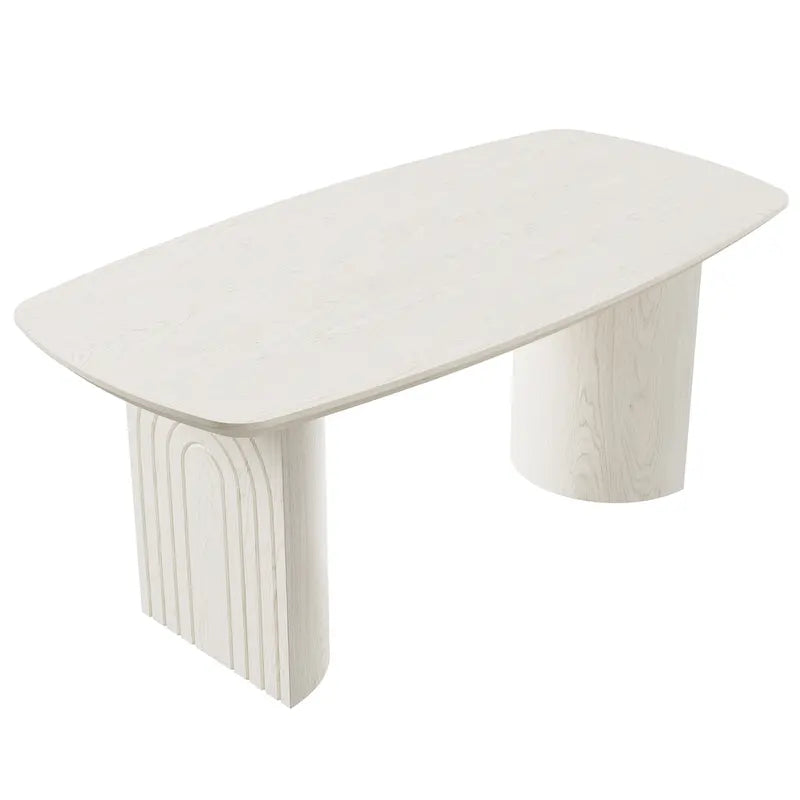 Table de salle à manger d'appoint grande en bois Clihome