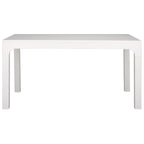 Table à manger rectangulaire | Noir / Blanc / Naturel | Jusqu'à 8 places assises